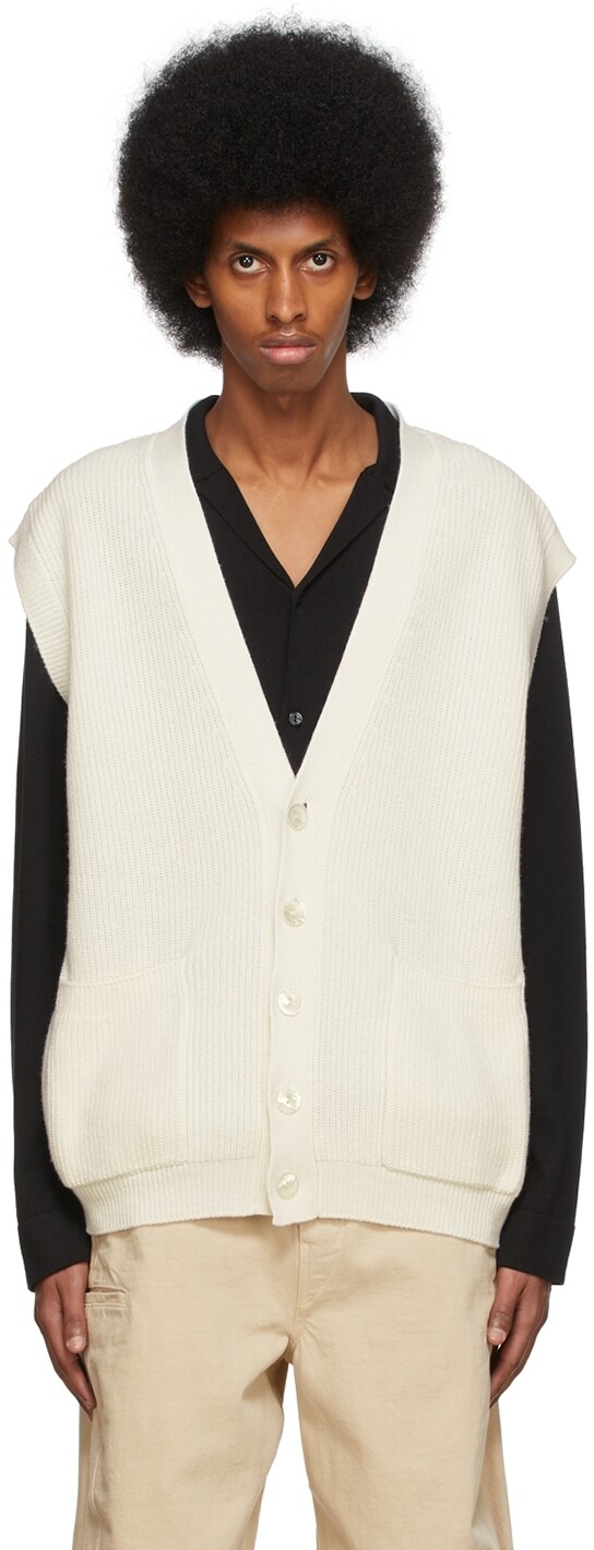 

Жилет Off-White Кардиган Agnona, Белый, Жилет Off-White Кардиган Agnona