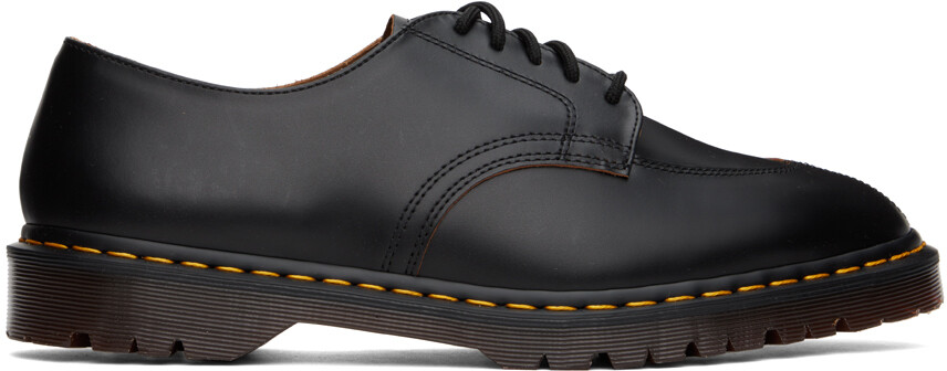 

Черные винтажные гладкие оксфорды Dr. Martens, Черный