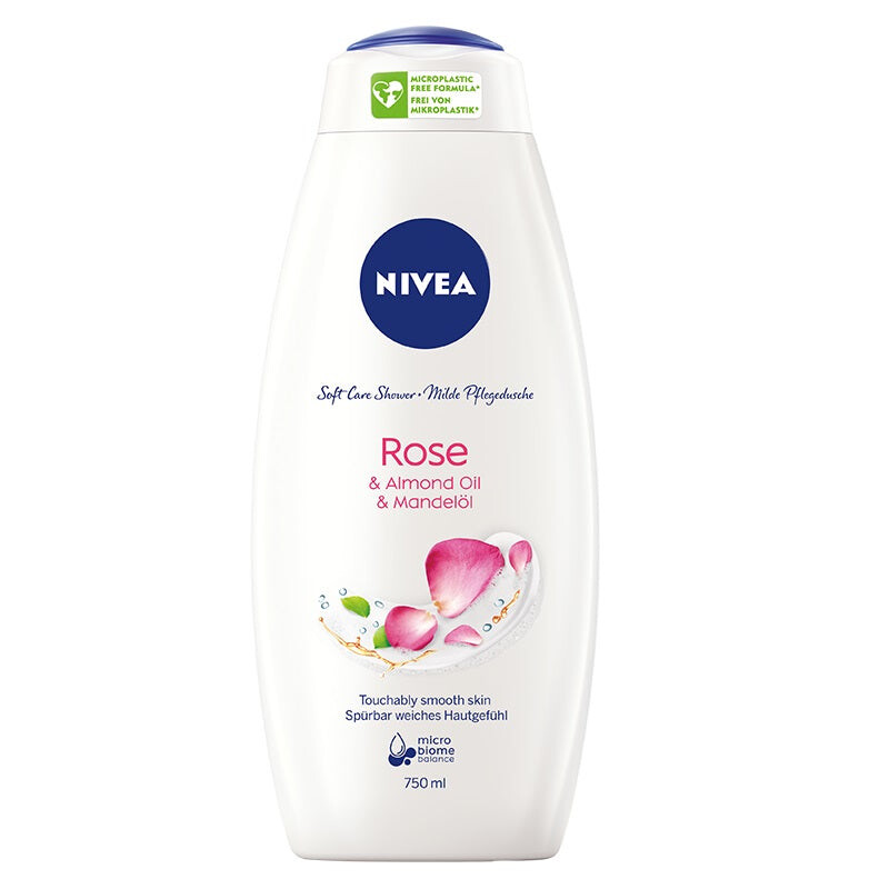 

Nivea Ухаживающий гель для душа Rose & Almond Oil Care Shower 750мл