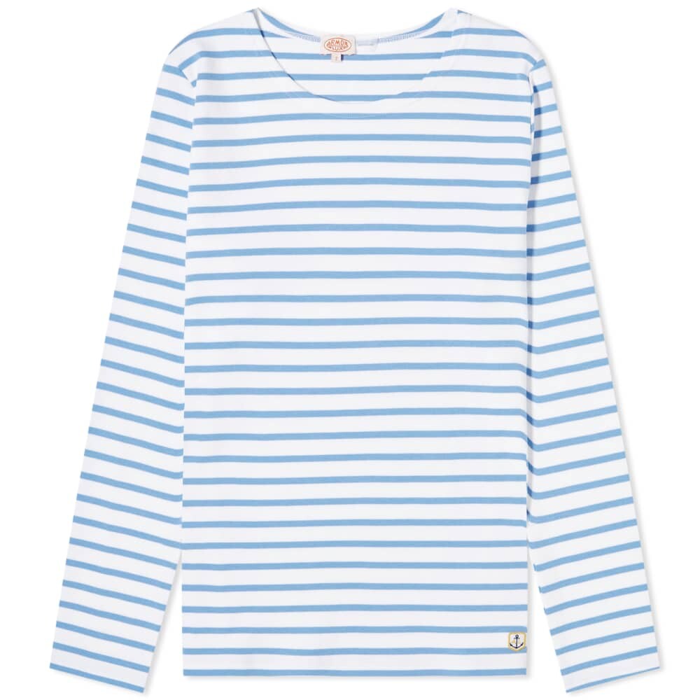 

Футболка Armor-Lux Long Sleeve Breton Tee