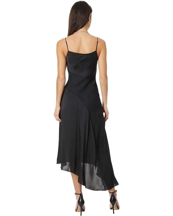 платье allsaints elise viola dress черный Платье AllSaints Una Dress, черный