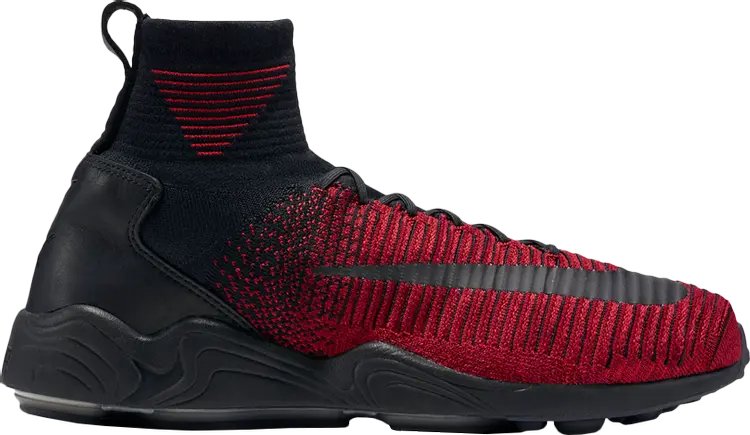 

Кроссовки Nike Zoom Mercurial Flyknit 'University Red', красный, Красный;черный