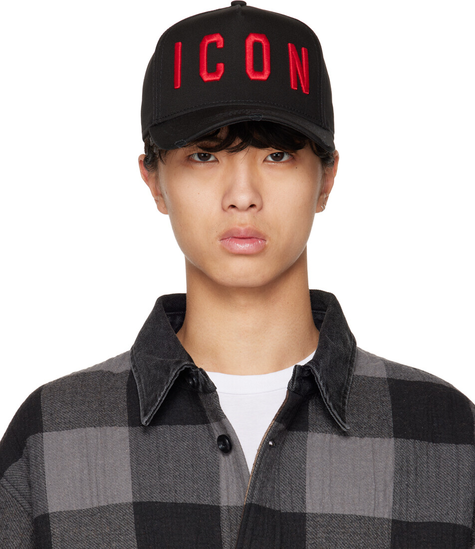 

Черная кепка Be Icon Dsquared2