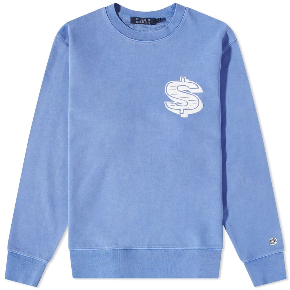 

Толстовка Billionaire Boys Club Dollar Logo Crewneck, Синий