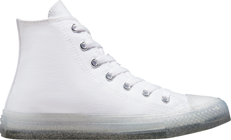 

Кроссовки Converse Chuck Taylor All Star High GS Glitter, белый