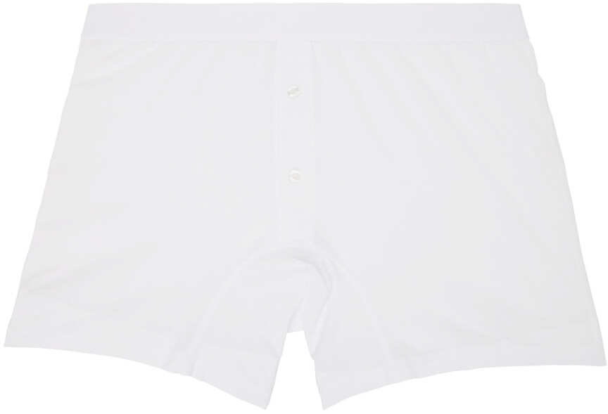 

Белые боксеры с двумя пуговицами Comme des Garçons Shirt
