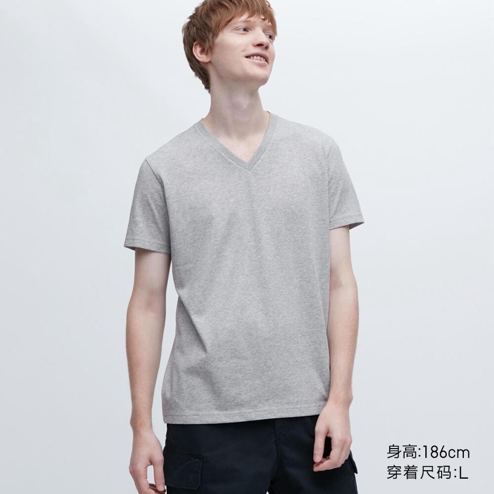

Футболка унисекс Uniqlo, серый