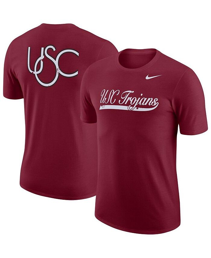 

Мужская футболка Cardinal USC Trojans 2-Hit Vault Performance Nike, красный