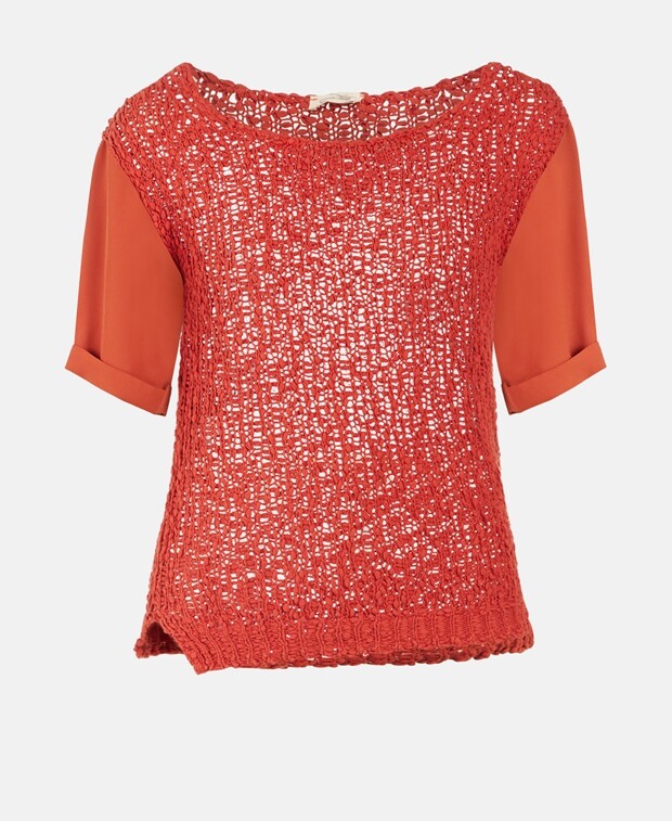 

Трикотажная рубашка American Vintage, цвет Russet