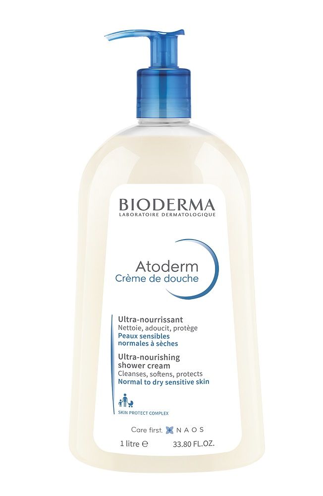 Bioderma Atoderm Creme De Douche гель для душа, 1000 ml крем для тела bioderma atoderm creme ultra 200 мл