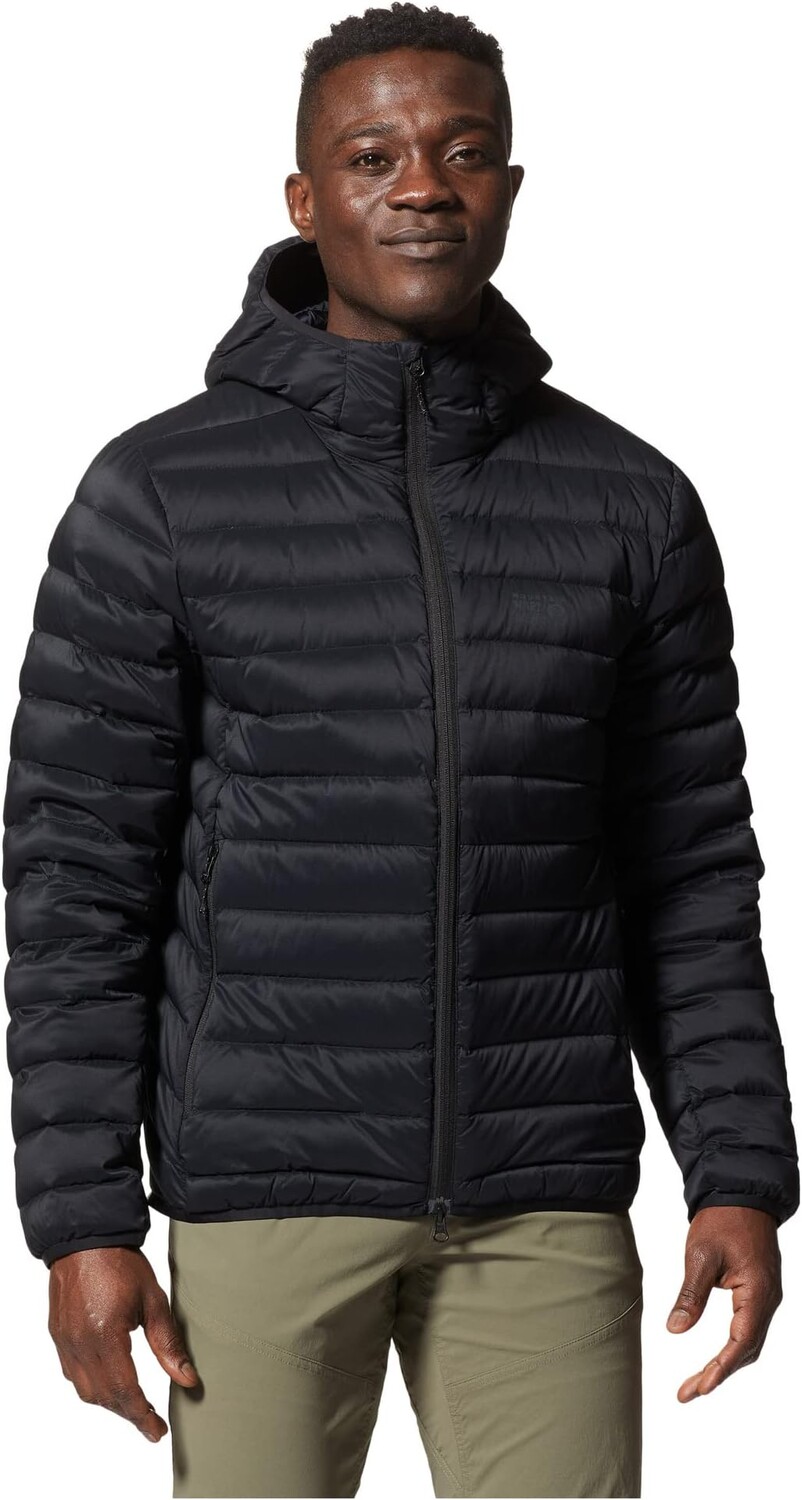 

Худи Mountain Hardwear Deloro Down Full Zip Hoodie, черный