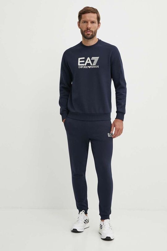 

Спортивный костюм EA7 Emporio Armani, темно-синий