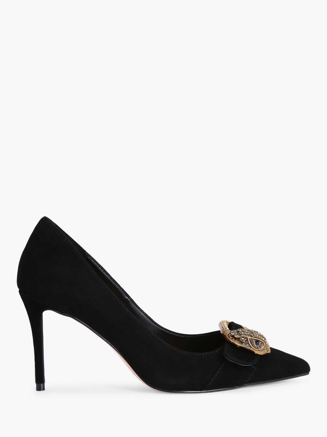 

Замшевые туфли-лодочки Kurt Geiger London Mayfair, черный