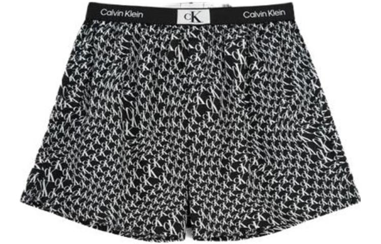 

Мужские трусы Calvin Klein, цвет AC7 - Yellow pattern on black background