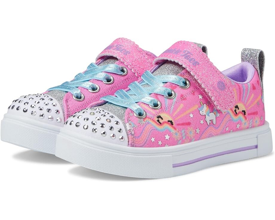 

Кроссовки Skechers Twinkle Toes - Twinkle Sparks-Unicorn Sunshine 314802L, цвет Pink/Multi