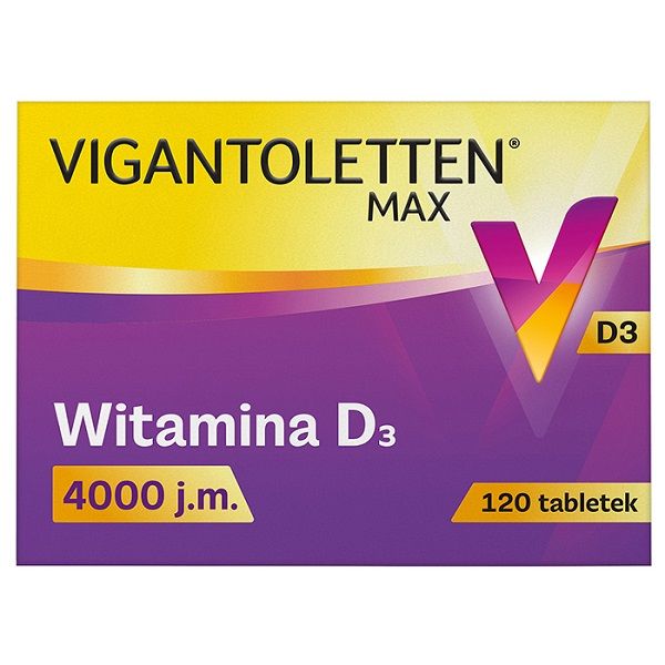 Vigantoletten Max 4000 j.m. витамин д3 в таблетках, 120 шт. allnutrition d3 8000витамин д3 в таблетках 120 шт