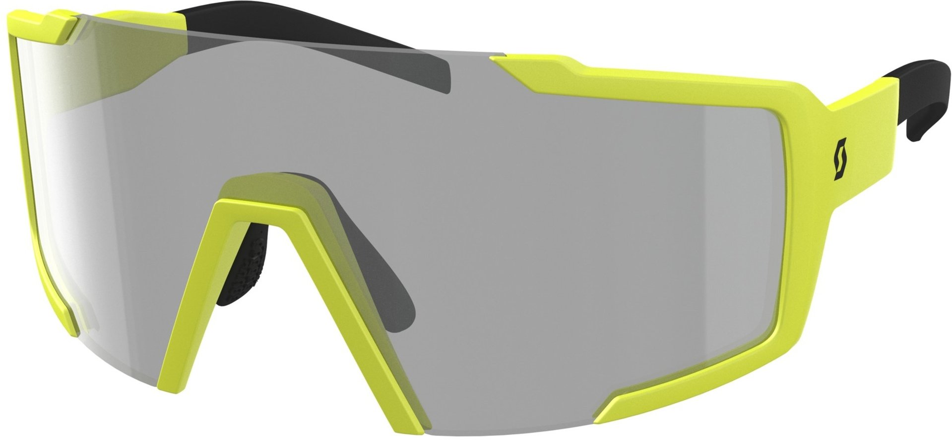 Солнцезащитные очки Scott Shield LS с регулируемой носовой накладкой, желтый/серый солнцезащитные очки желтый