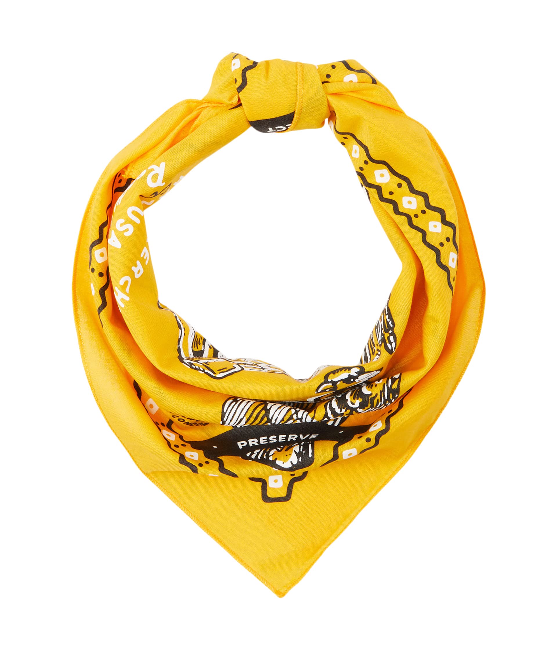 Платок Parks Project, HK X Parks Project Bird's-Eye Grand Canyon Kerchief arlo parks arlo parks collapsed in sunbeams limited colour yellow 180 gr