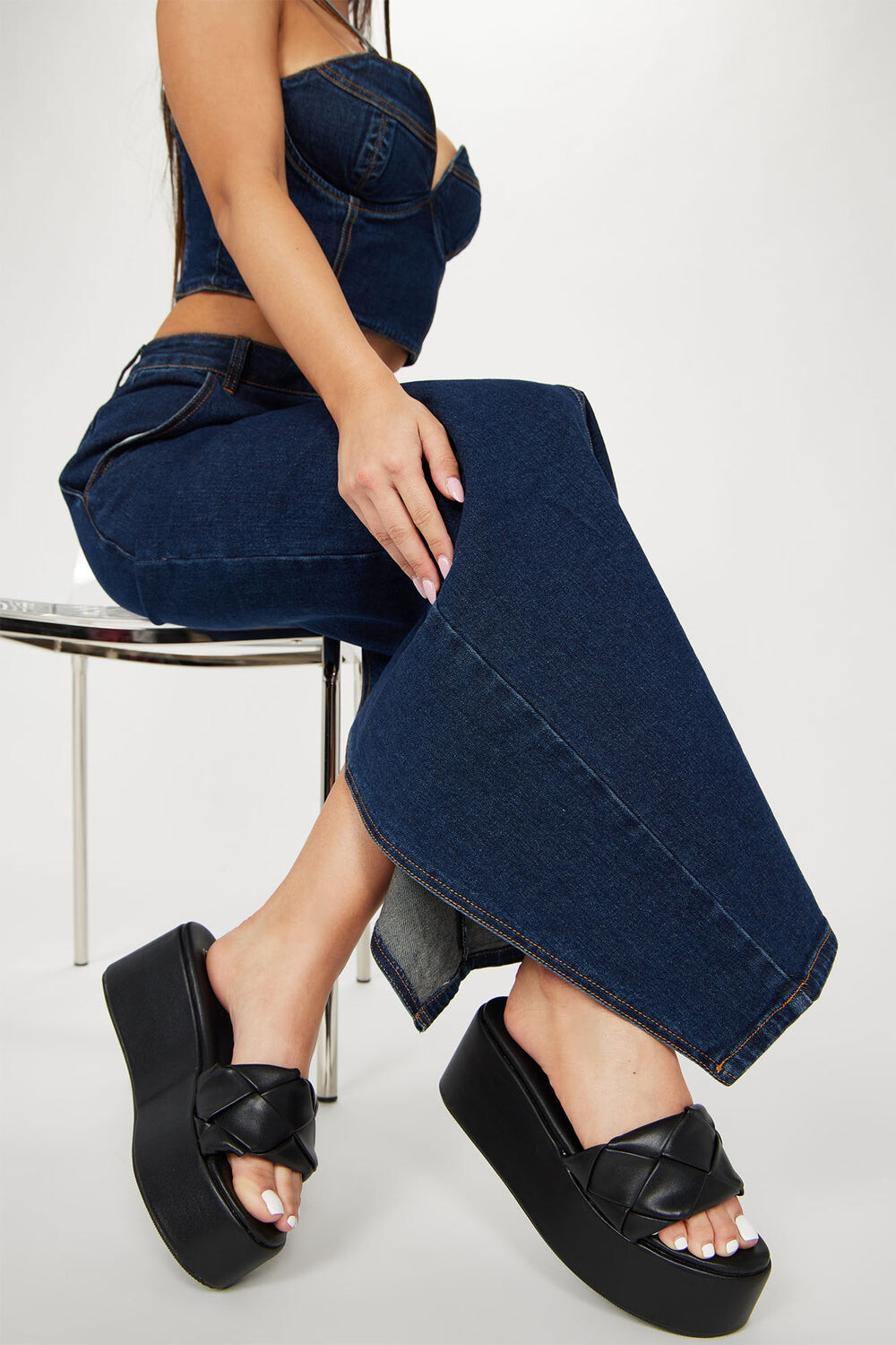 

Сандалии Fashion Nova ANONA, черный