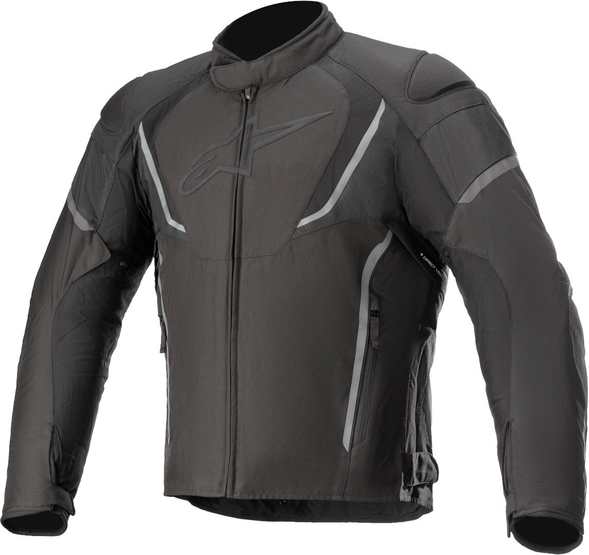 

Водонепроницаемая мотоциклетная текстильная куртка Alpinestars T-Jaws V3, черный/черный