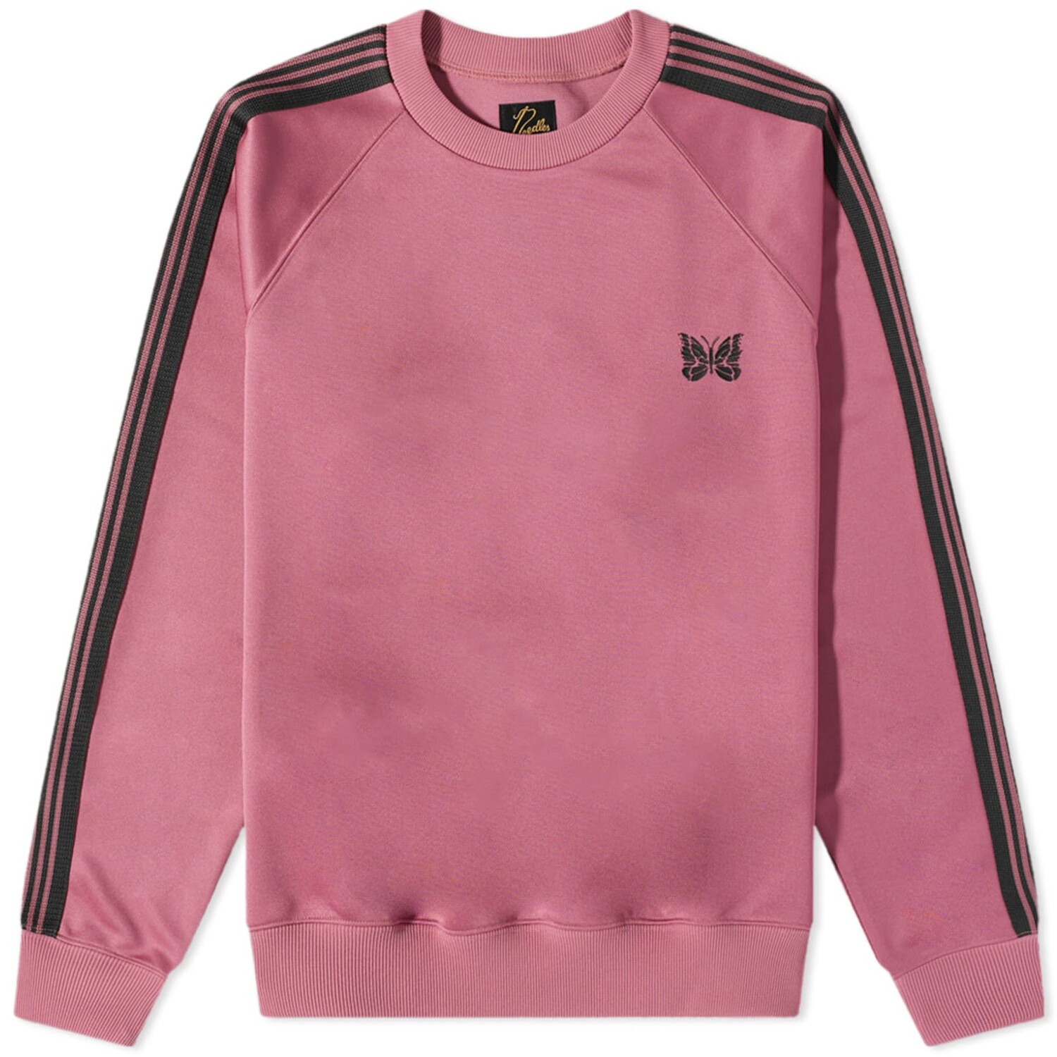 

Пуловер Needles Poly Smooth Crew Neck, розовый