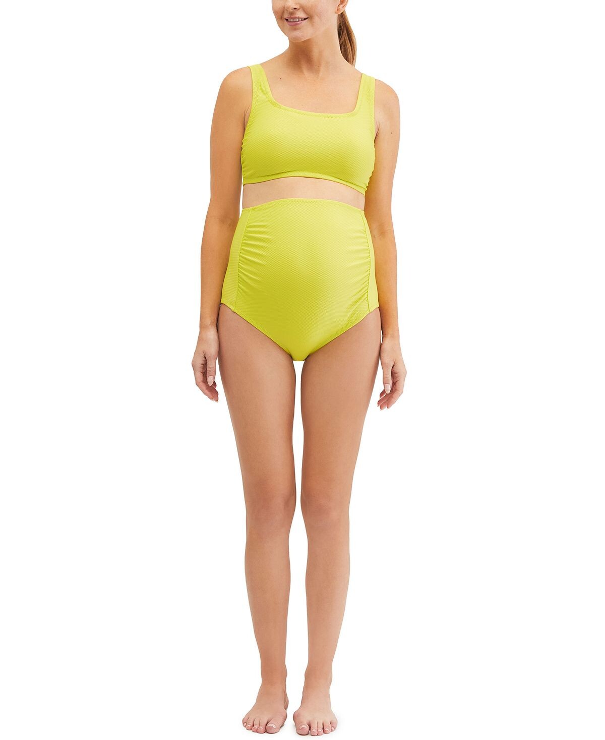 

Купальник бикини beach bump Motherhood Maternity, Коричневый