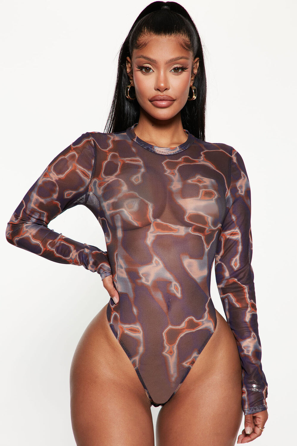 

Боди Fashion Nova FB60006H, нави