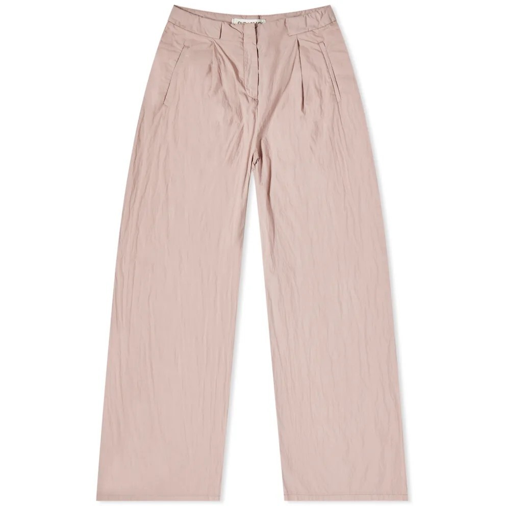 

Брюки Our Legacy Serene Wide Leg, пыльно-розовый