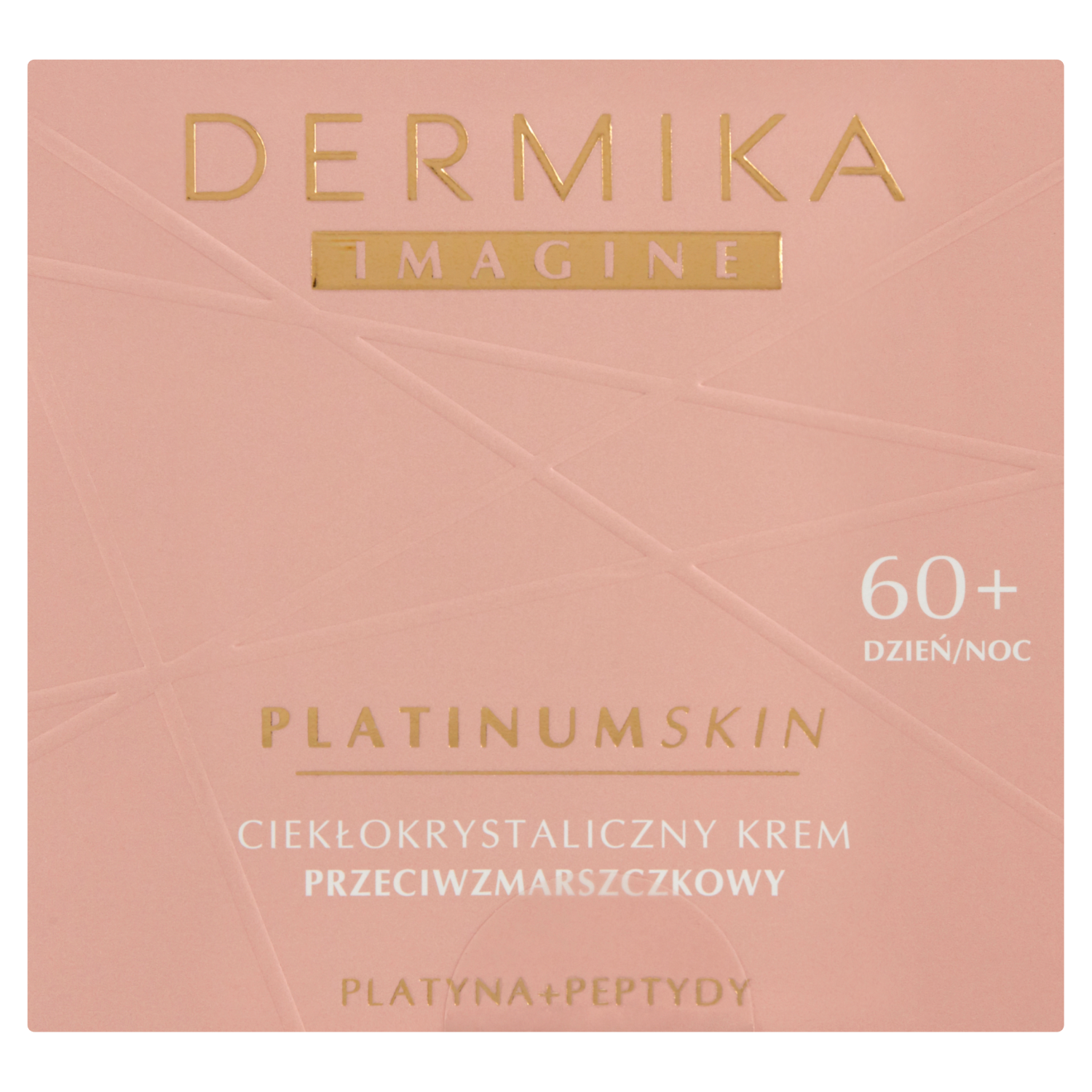 Dermika Imagine Platinum Skin жидкокристаллический крем для лица против морщин 60+ для дня и ночи, 50 мл