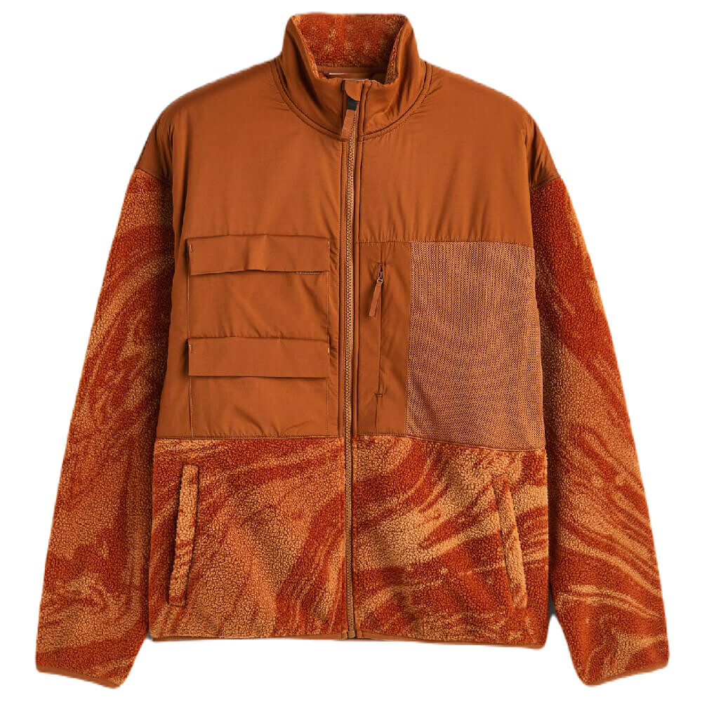 

Куртка H&M Regular Fit Fleece Sports, оранжевый