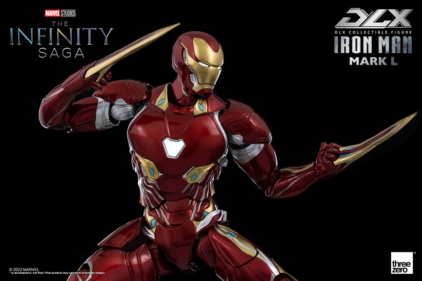 

Фигурка Threezero Infinity Saga, DLX Iron Man Mark 50, 17 см