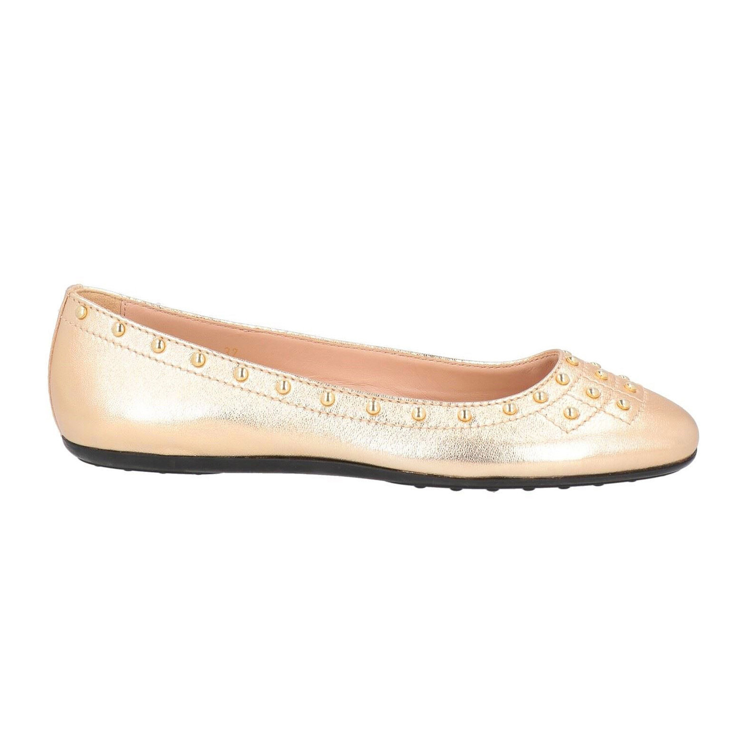 

Балетки Tod's, персиково-платиновый