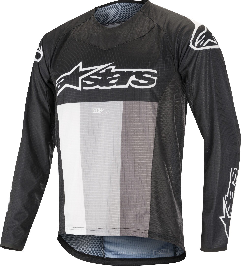 

Велосипедный джерси Alpinestars Techstar LS, черный/серый/белый