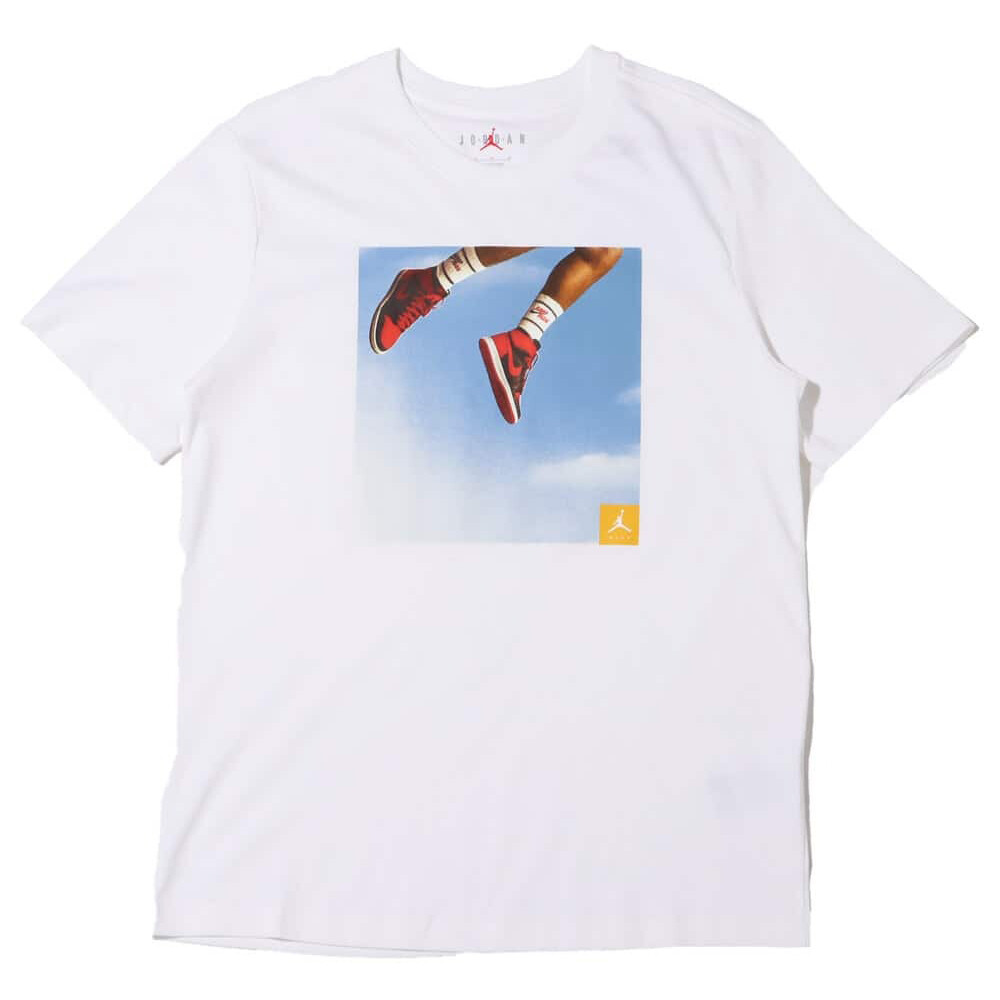 

Футболка Nike Air Jordan Shoes Photo Printing Sports Short Sleeve, белый
