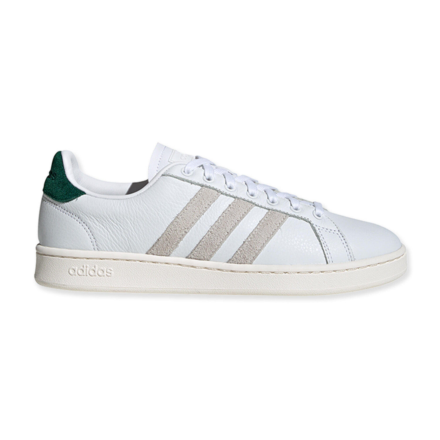 

Кроссовки Grand Court Premium ADIDAS, белое золото