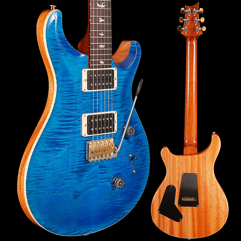 

Электрогитара PRS Custom 24 Electric w Pattern Thin Neck, Aquamarine 10-Top 7lbs 8.6oz