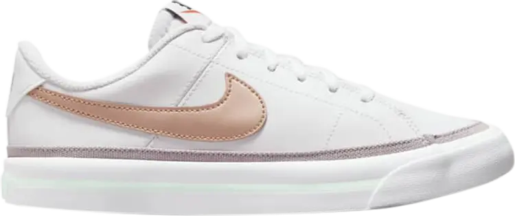 

Кроссовки Nike Court Legacy GS 'White Metallic Red Bronze', белый