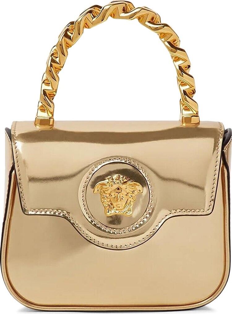 

Сумка Versace La Medusa Mini Bag Gold, золотой