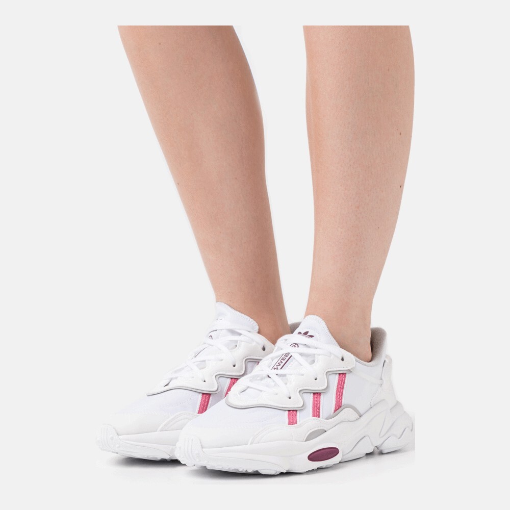

Кроссовки Adidas Originals Ozweego , footwear white/rose tone/victory crimson, Белый