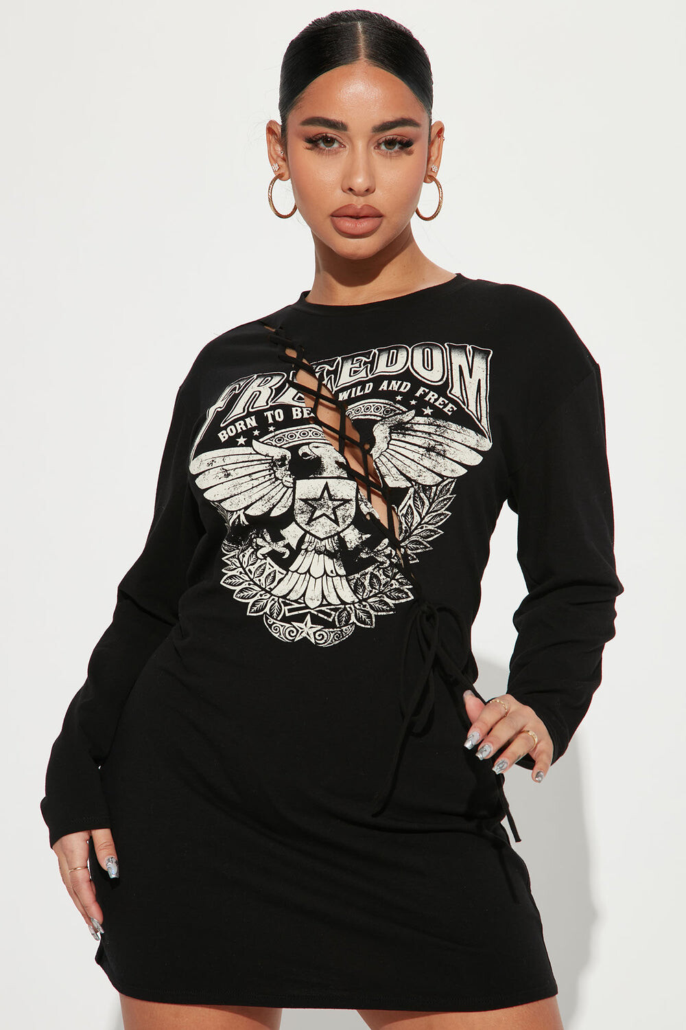 

Платье Fashion Nova D29746, черный