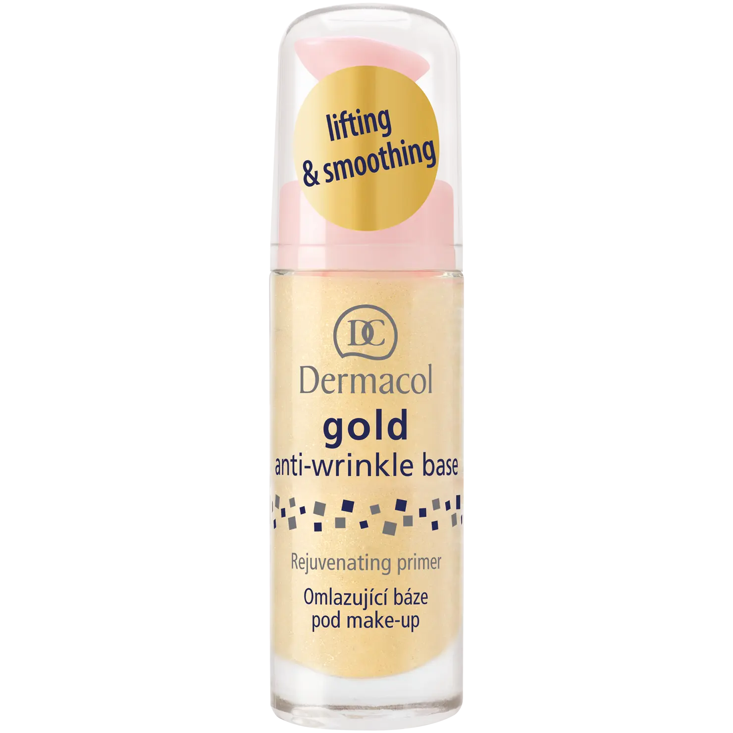 

Dermacol Gold Anti-Wrinkle омолаживающая база под макияж с золотом, 20 мл