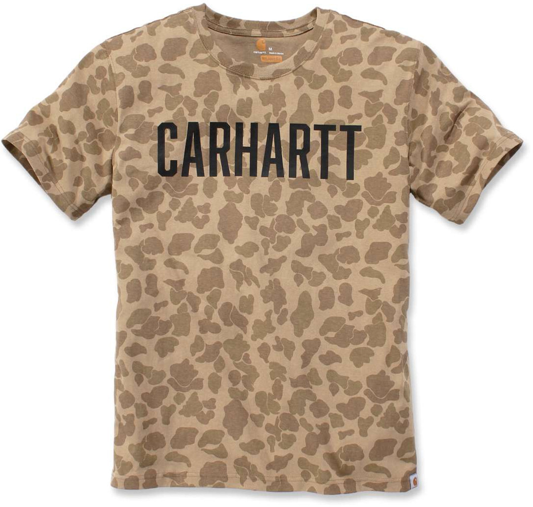 

Carhartt Workwear Camo Block Logo Футболка, камуфляжный