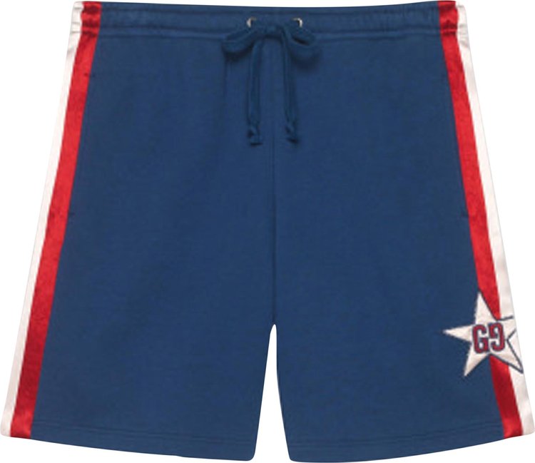 Шорты Gucci GG Star Shorts Blue, синий - фото