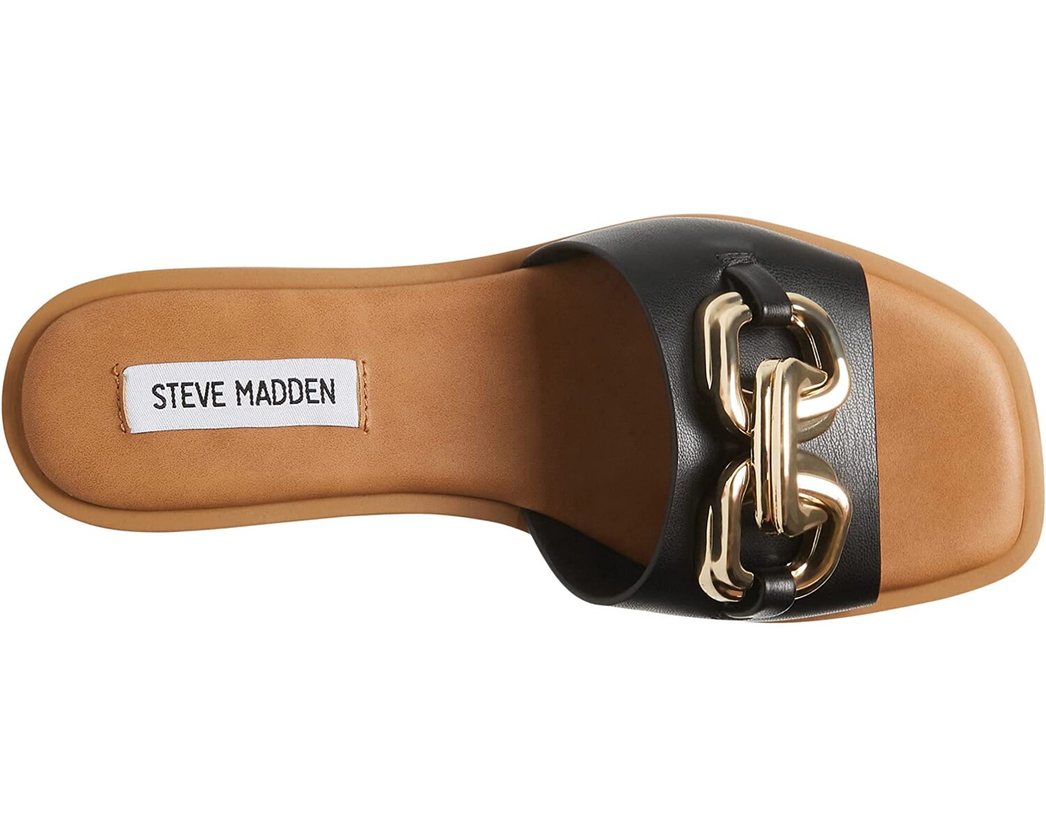 

Сандалии Gene Flat Sandal Steve Madden, черный