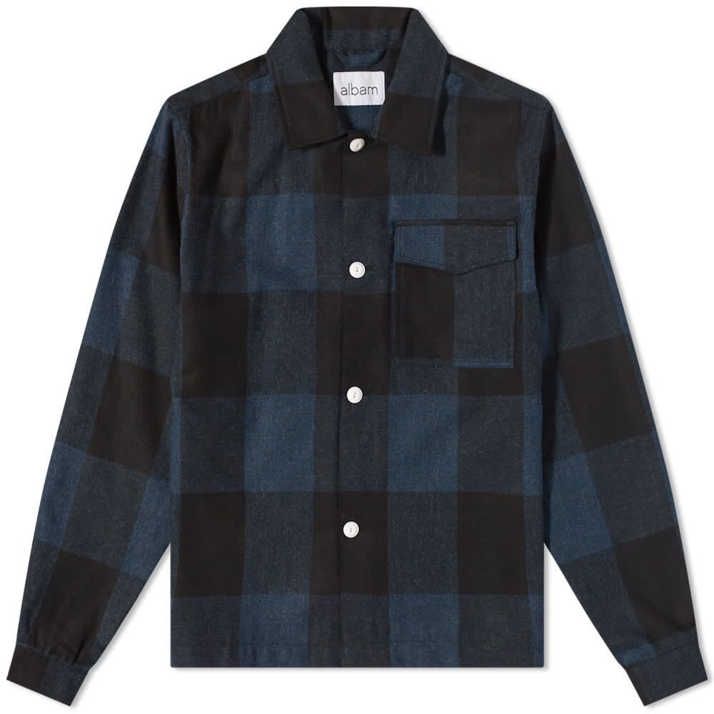 

Рубашка Albam Kennedy Wool Blend Overshirt
