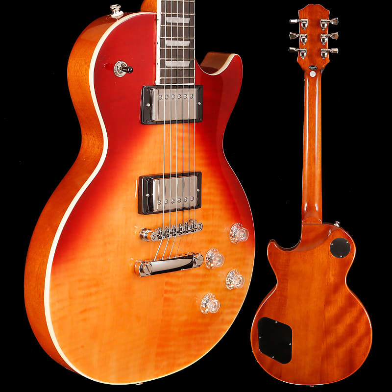 

Epiphone Les Paul Modern Figured, Magma Orange Fade 7 фунтов 10,3 унции Les Paul Modern Figured, Magma Orange Fade 869 8lbs 0.3oz