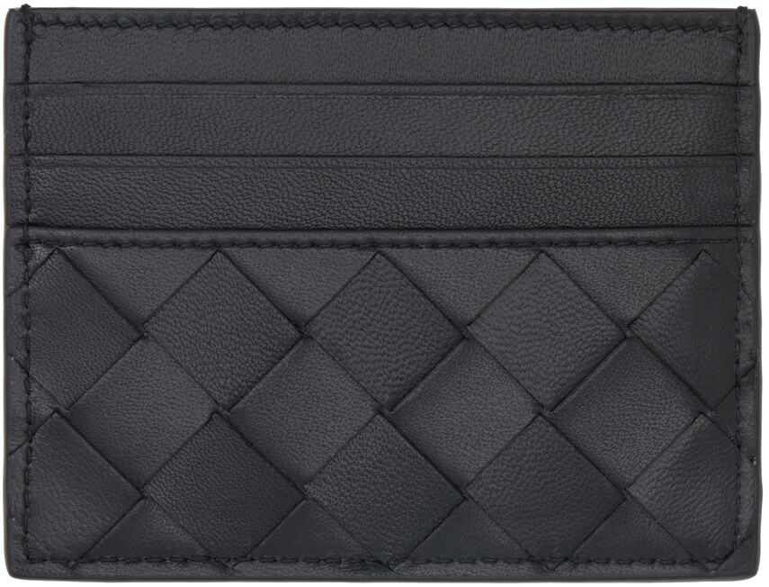 

Черный держатель кредитной карты Bottega Veneta