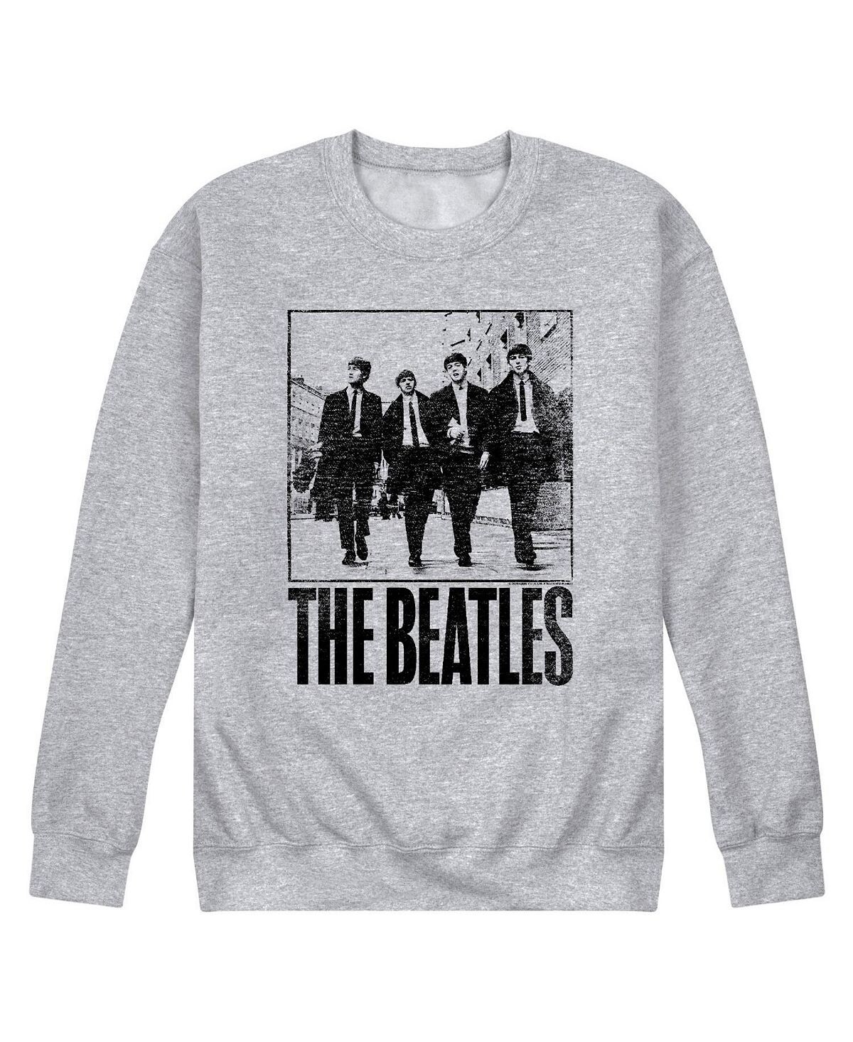

Мужская флисовая толстовка the beatles в винтажном стиле AIRWAVES, серый