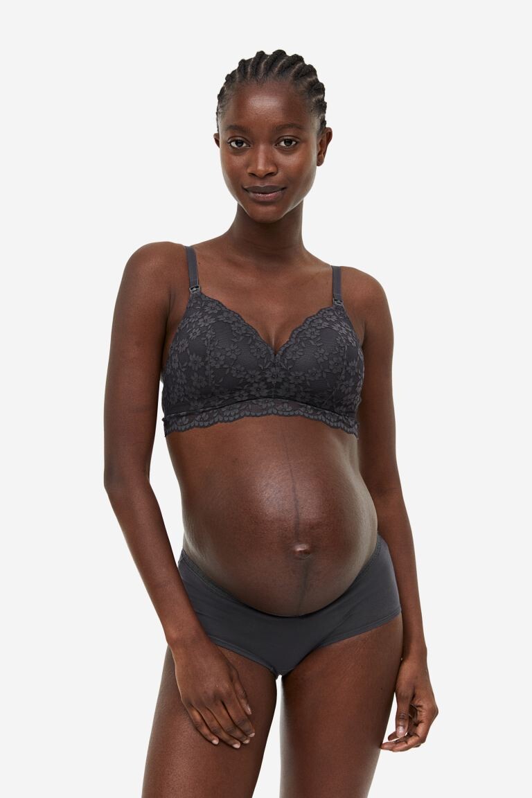 

MAMA Бюстгальтер для кормления из двух частей с мягкой подкладкой H&M