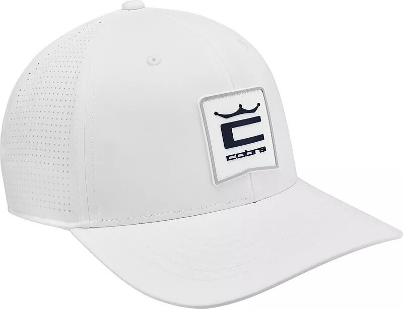 

Мужская кепка для гольфа Puma Cobra Crown C Patch, белый/темно-синий